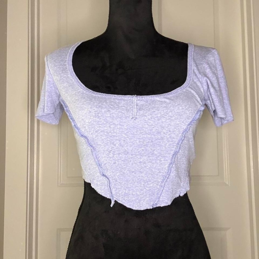 Urban‎ Outfitters purple Crop top medium